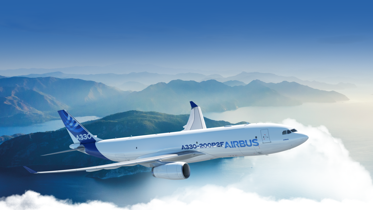 空客A330P2F货机(图源:Airbus官网)